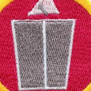 OEM Custom-Made High Quality Custom Colors Custom Logo <b>Machine</b> Embroidered Washable Promotion Use <b>Badges</b> Embroidery Patches - Product Image 2