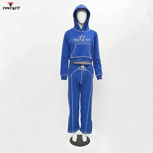Sportswear Activewear Apparel Gym Running Wear <b>Jogging</b> Slim Fit Winter Casual Wear 2 Piece Set Women Tracksuits for Women - Product Image 4