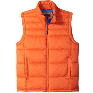 Chaleco Acolchado para Hombre, Personalizado, Sin Mangas, Informal, Transpirable, Nuevo Diseño OEM, de Algodón, para Invierno - Product Image 5