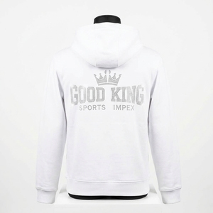 Sudadera con Capucha Personalizada con Logotipo, de Algodón Grueso, Talla Grande para Hombre, con Pedrería, Estilo Urbano - Product Image 3