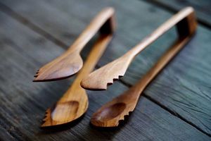Designer Look Top Selling Wooden Ice Cube <b>Tongs</b> Different Best Design <b>Kitchen</b> and bar Accessories Bread and Ice Cube <b>Tongs</b> - Product Image 3