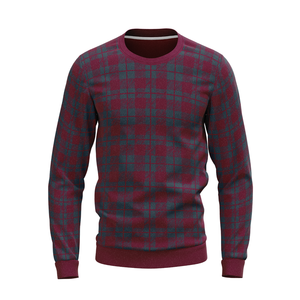 Pull en maille à col montant zippé pour homme, manches longues, tissu doux et chaud, design décontracté et tendance pour le bureau - Product Image 4