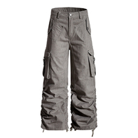 Pantalon décontracté délavé et vieilli à prix réduit Layenne, personnalisable avec logo, pour le quotidien