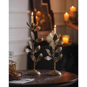 Portavelas Decorativo de Metal para Decoración de Mesa en Bodas y Fiestas en el Hogar - Product Image 4