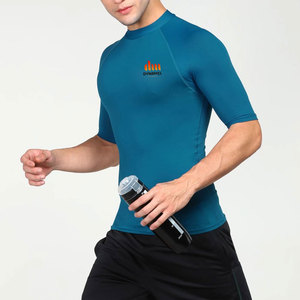 High Quality <b>Man</b> <b>Compression</b> T <b>Shirt</b> With Custom Color Seamless Yoga Wear <b>Man</b> <b>Compression</b> T <b>Shirt</b> - Product Image 4