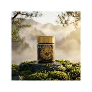 Pot unique de pâte d'extrait pur de ginseng rouge coréen Joseon, design Trône du Roi, pâte visqueuse aux herbes royales traditionnelles, beauté intérieure - Product Image 2