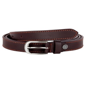 Wholesale Classic Full Grain Vegetable <b>Tanned</b> Genuine <b>Men's</b> Fashion Leather Casual <b>Belts</b> Strap with Brass Buckle - Product Image 5