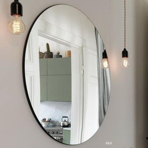 Handcrafted <b>antique</b> style mirror <b>frame</b> for vintage themed bedroom or hallway with detailed artistic carvings - Product Image 4