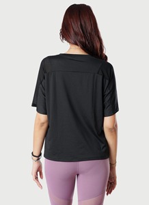 T-shirt femme printemps automne coupe ample pull-over couleur unie brodé streetwear décontracté - Product Image 4