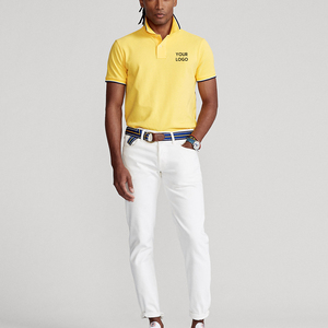 Polos de Hombre de Primera Calidad, Personalizables, 100% Algodón Jersey, Estilo Casual, Manga Corta, Transpirables, 220 Gramos - Product Image 3