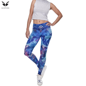 Good Supplier OEM ODM Service Running & Gym Workout, Fitness & Training Lightweight Elastic High Waist Leggings For Women Wear - Product Image 5
