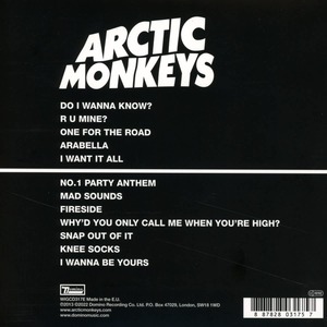 Álbum de Audio en CD de Plástico de Arctic Monkeys, Empaque Plegable, Música Rock & Roll para Adultos Mayores de 18 Años - Product Image 3