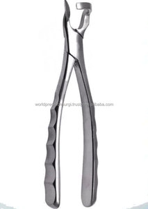 Juego de Fórceps Dentales para Extracción de Molares, Acero Inoxidable, Empuñadura Ergonómica Moleteada, Instrumentos de Cirugía Oral Clase I, Juego Manual Quirúrgico - Product Image 4