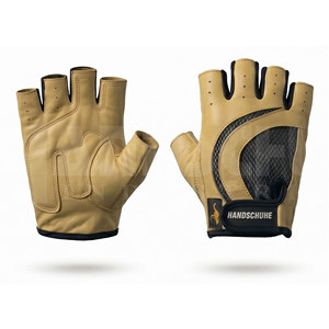 Guantes Deportivos de Medio Dedo de PU para Gimnasio, Fitness, con Agarre Ajustable, Correa de Muñeca con Hebilla, Antideslizantes, Unisex, para Levantamiento de Pesas - Product Image 1