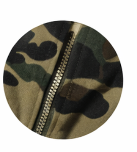 Sudadera con Capucha Corta para Hombre, Personalizada con Impresión Digital DTG Real Tree, Sudadera de Camuflaje para Caza, Tejida, de Gran Tamaño - Product Image 6
