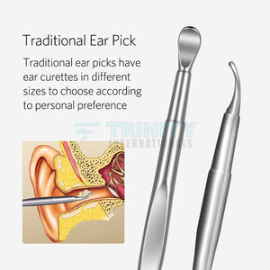 8 Pieces Ear Wax Removal Kit Ear Cleaning <b>Tool</b> Set With a Cleaning Brush and <b>Storage</b> <b>Box</b> For Sale - Product Image 2