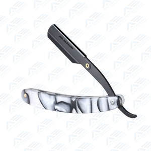 Nouveau rasage parfait pour homme poignée élégante revêtue de papier barbier rasage rasoir droit pour toilettage de précision - Product Image 4