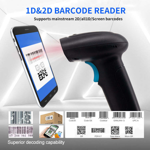 Lecteur <span class=keywords><strong>de</strong></span> codes QR 1D sans fil portable, scanner <span class=keywords><strong>de</strong></span> codes-barres 2D avec sortie, pistolet <span class=keywords><strong>de</strong></span> lecture <span class=keywords><strong>de</strong></span> codes-barres avec interface USB, source <span class=keywords><strong>de</strong></span> lumière CMOS IMAGER - Product Image 5