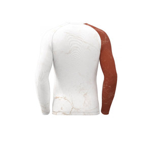 T-shirt de compression à manches longues pour homme, design Solid Trader Elite, coutures renforcées durables, idéal pour l'entraînement et la protection contre les éruptions cutanées - Product Image 6