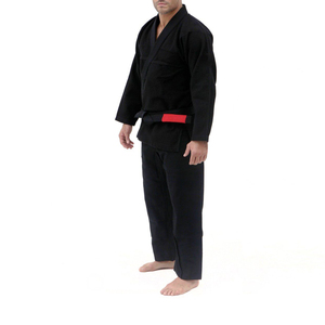 Kimono de karaté noir unisexe, uniformes de combat, vente flash, kimono de Jiu Jitsu, uniforme de karaté personnalisé - Product Image 3
