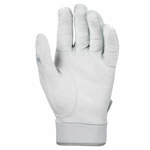 Red <b>White</b> Leather Batting Gloves Full Finger Baseball Training Gloves Adjustable Wrist Strap for Sports - Product Image 6