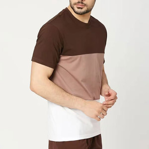 Conjunto de camiseta y pantalones cortos para hombre, diseño personalizado, para uso en exteriores, talla grande, color sólido, transpirable. - Product Image 5