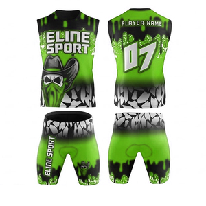 Uniforme de Fútbol 7v7 Personalizado con Logotipo y Números del Equipo, Diseño de Primera Calidad, Uniforme de Fútbol Americano 7v7 con Bandera, Nuevo Diseño Personalizado - Product Image 4