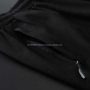 Pantalones casuales para hombre Pantalones de alta calidad 100% Poliéster Patrón sólido con decoración de botones Ropa de gimnasio personalizable a precio - Product Image 5