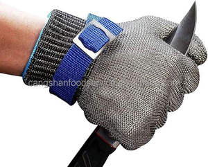 Gants résistants aux coupures en acier inoxydable Henry Foodservice S/S 18/10, gants de jardin de qualité alimentaire et équipement de protection - Product Image 2