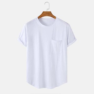 เสื้อยืดคอกลมทรงโอเวอร์ไซส์ ผ้าคอตตอนถัก 100% น้ำหนัก 180 กรัม ทรงปกติ สไตล์ลำลอง สำหรับผู้ชายและผู้หญิง  รับผลิตตามแบบ สกรีนลายได้ - Product Image 4