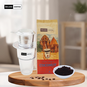 Café Tradicional con Coco 250g, Café Milano Arábica Tueste Medio, Edición Molido - Product Image 1