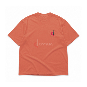 เสื้อยืดคอตตอนพิมพ์ลายพัฟฟ์ทรงโอเวอร์ไซส์ ยูนิเซ็กซ์ ไซส์พลัส สั่งพิมพ์ลายดิจิตอลได้ตามต้องการ รับผลิตแบบ OEM ขายส่ง MOQ ต่ำ - Product Image 1