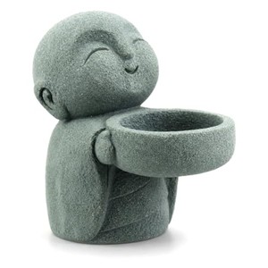 Bamboo Wood Zen Meditation <b>Figure</b> - Spiritual Wellness - Wholesale - Product Image 2