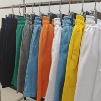 Shorts en maille respirants et écologiques 100 % polyester de haute qualité pour sublimation, vente en gros