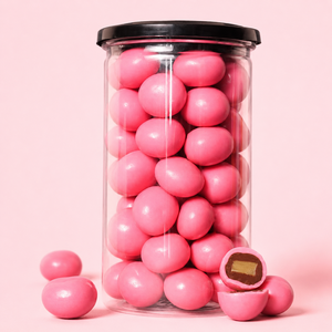 Guayaba seca cubierta de chocolate rosa como un delicioso bocadillo saludable de fruta deshidratada en caja de embalaje personalizada para venta al por mayor - Product Image 4