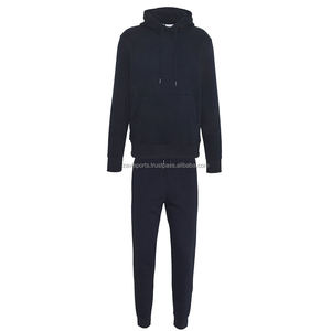 Ensemble survêtement homme personnalisé avec logo brodé, sweat à capuche surdimensionné et pantalon de jogging, ensemble deux pièces, veste, sweat à capuche, pantalon - Product Image 3