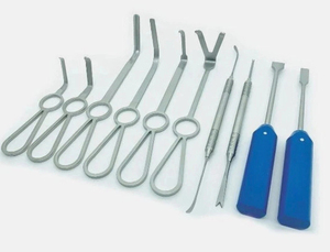 Instruments professionnels pour ponts osseux, 10 pièces, ensemble d'instruments de chirurgie orthognathique en acier inoxydable, instruments chirurgicaux CE - Product Image 5
