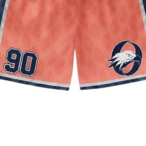 Unisex Coral Navy Blue Lacrosse Shorts Polyester <b>Athletic</b> Sports Uniform Lightweight Match Team Wear Apparel - Product Image 6