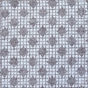 Alfombra de Poliéster con Base de Látex, Pelo Plano, Patrón Geométrico, 6mm de Grosor, Tejido Plano, Lavable, Rectangular, Estilo Moderno, Antideslizante - Product Image 1