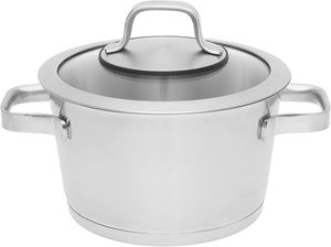 Olla de Acero Inoxidable Duradera con Aislamiento Térmico, Tapa para Mantener la Comida Caliente, Exterior Antiadherente, Apta para Lavavajillas, para Restaurantes y Hoteles - Product Image 3