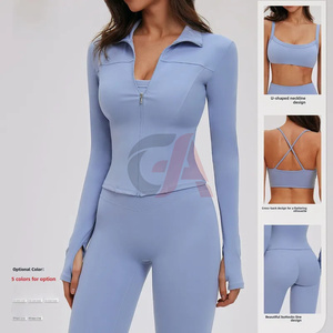 Conjunto de Yoga para Mujer 2026, Alta Elasticidad, Ligero, Secado Rápido, Ropa Deportiva Personalizada al por Mayor, Ropa de Gimnasio - Product Image 2