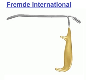 เครื่องมือถ่างขยายทรวงอก FERREIRA พร้อมไฟเบอร์ออปติกนำแสง, ใบมีดขนาด 25 x 171 มม., ความกว้างใบมีด 130 มม., ความยาวด้ามจับ 130 มม. - Product Image 2