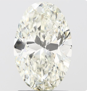 Diamante Suelto Ovalado Natural Certificado de 0.9Ct H I2 para la Elaboración de Joyería Fina - Product Image 1