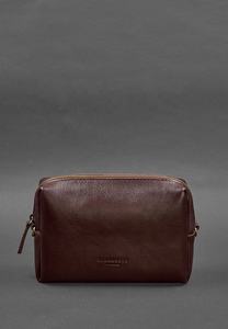 Neceser de cuero, neceser de viaje cosmético personalizado, neceser compacto pequeño de viaje, bolsa de maquillaje de viaje, - Product Image 5