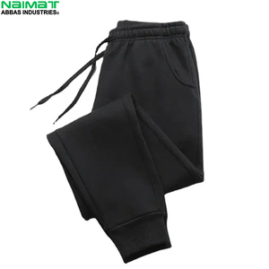 Pantalon de jogging uni et décontracté pour homme en molleton, idéal pour le quotidien et les tenues décontractées - Product Image 2