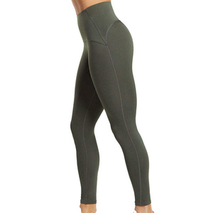 Prix de gros RTS, leggings de sport personnalisés pour la course à pied, le yoga, la gym, la remise en forme, pantalons respirants slim fit, leggings de fitness AS-YL-18 - Product Image 3