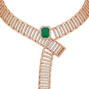 สร้อยคอเพชรแท้ 14K รุ่นโกลด์คลาสสิค ดีไซน์สร้างสรรค์ ประดับเพชรแบบ Pave Setting ของขวัญสุดพิเศษสำหรับการหมั้นหมาย เครื่องประดับวินเทจ - Product Image 2