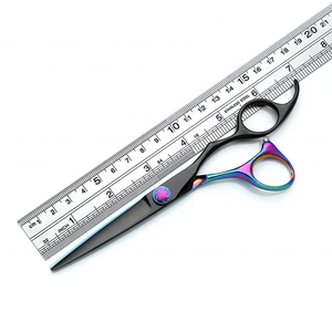 HS-0004 Salon De Coiffure Ciseaux Ciseaux De Coiffeur Ensemble Titane Japon Acier 440c Coupe De Cheveux Professionnelle - Product Image 6