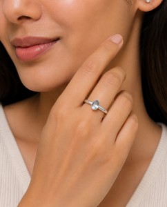 Anillo de Topacio Azul Hecho a Mano, Anillo de Piedra Preciosa Natural Chapado en Plata, Joyería de Moda, Proveedor OEM ODM - Product Image 1