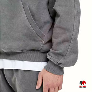 Ryan <b>Pro</b> Gear Men's Hoodie Comfortable And Breathable Fabric Knitted with Customized Logo - Product Image 5